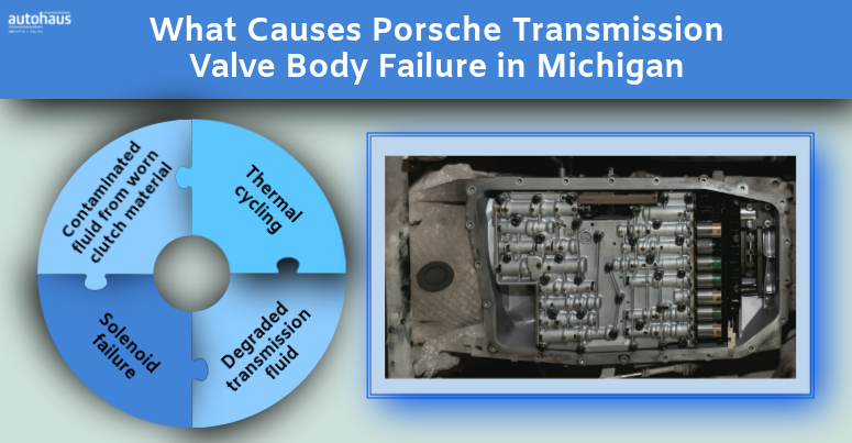 What Causes Porsche Transmission Valve Body Failure in Michigan